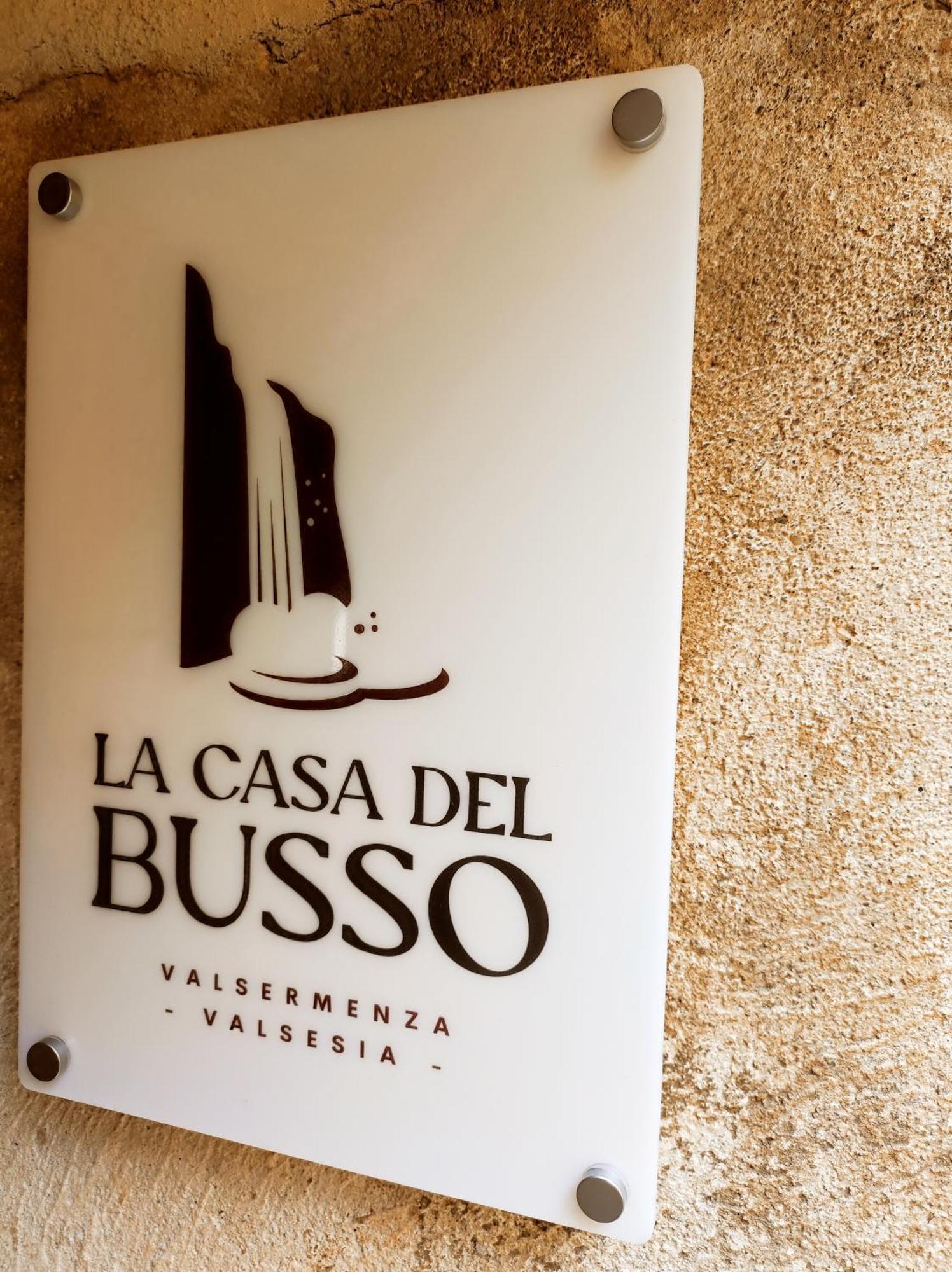 La Casa Del Busso Bed & Breakfast Boccioleto Eksteriør bilde